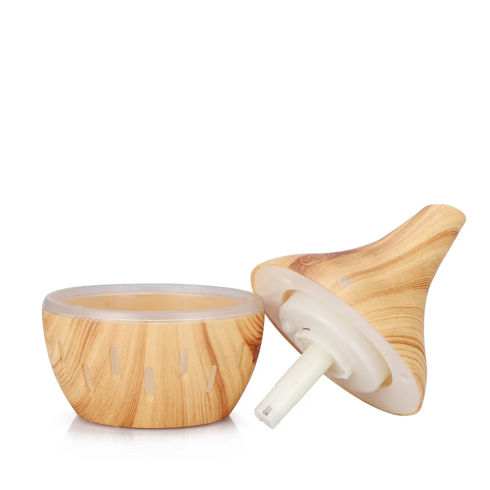 

130ml Air humidifier Mini Aroma air diffuser wood USB Ultrasonic Essential oil Aromatherapy cool mist maker