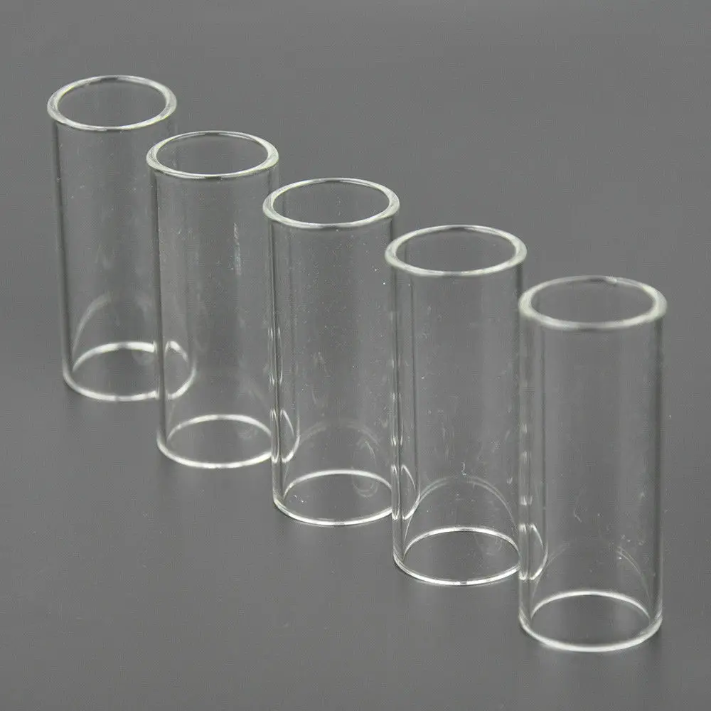 12 шт. прозрачная стеклянная трубка для гитары узкое место 60 мм|Детали и