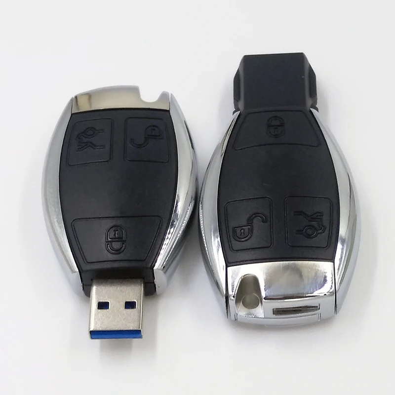 Автомобиль mercedes benz Флэш-карта в виде ключа 128 ГБ USB флэш-накопитель 256 ГБ 128 Гб 64 ГБ 32 ГБ Кле USB 3,0 флеш-память Флешка 3,0