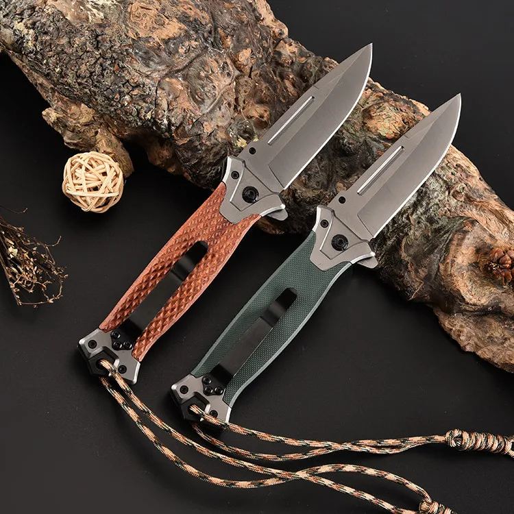 

Folding Knife Outdoor Multi function Folding Knife Mility Knife Self-defense SurvivalKnife Fruit Pocket Knife