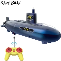 2021 rc mini submarine 6 channels remote control under water ship rc boat model kids educational stem toy gift for children