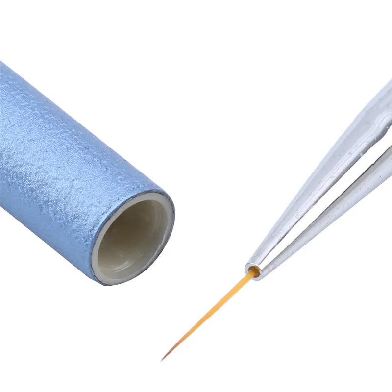 1PC перламутровый акриловый Фрезер для ногтей cо шлифовальными арт контурная