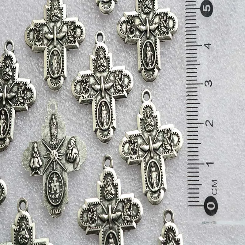 100 Pieces / Mini Religious Vintage Peace Dove Charm Medallion Jewellery Catholic Bird Pendant | Украшения и аксессуары