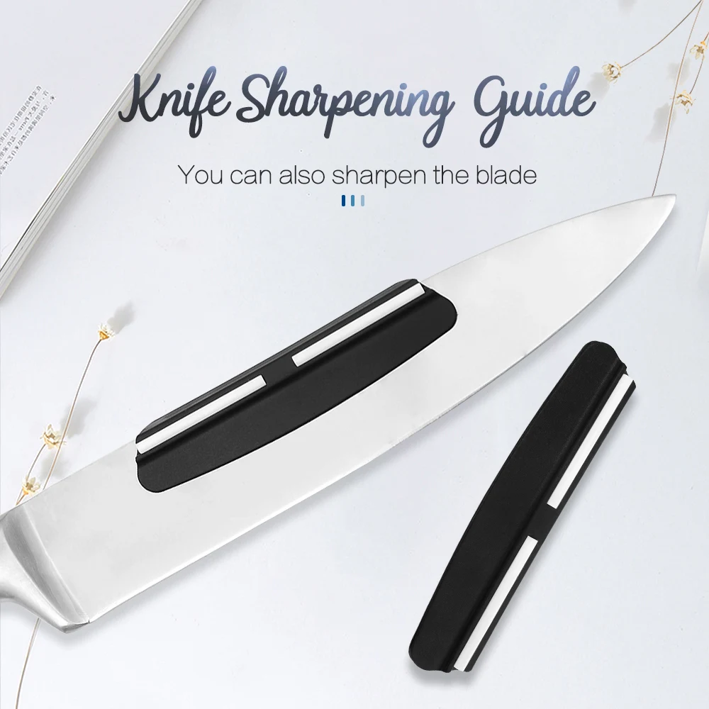 Точилка для ножей QING угловой направляющий пластиковый керамический точильный