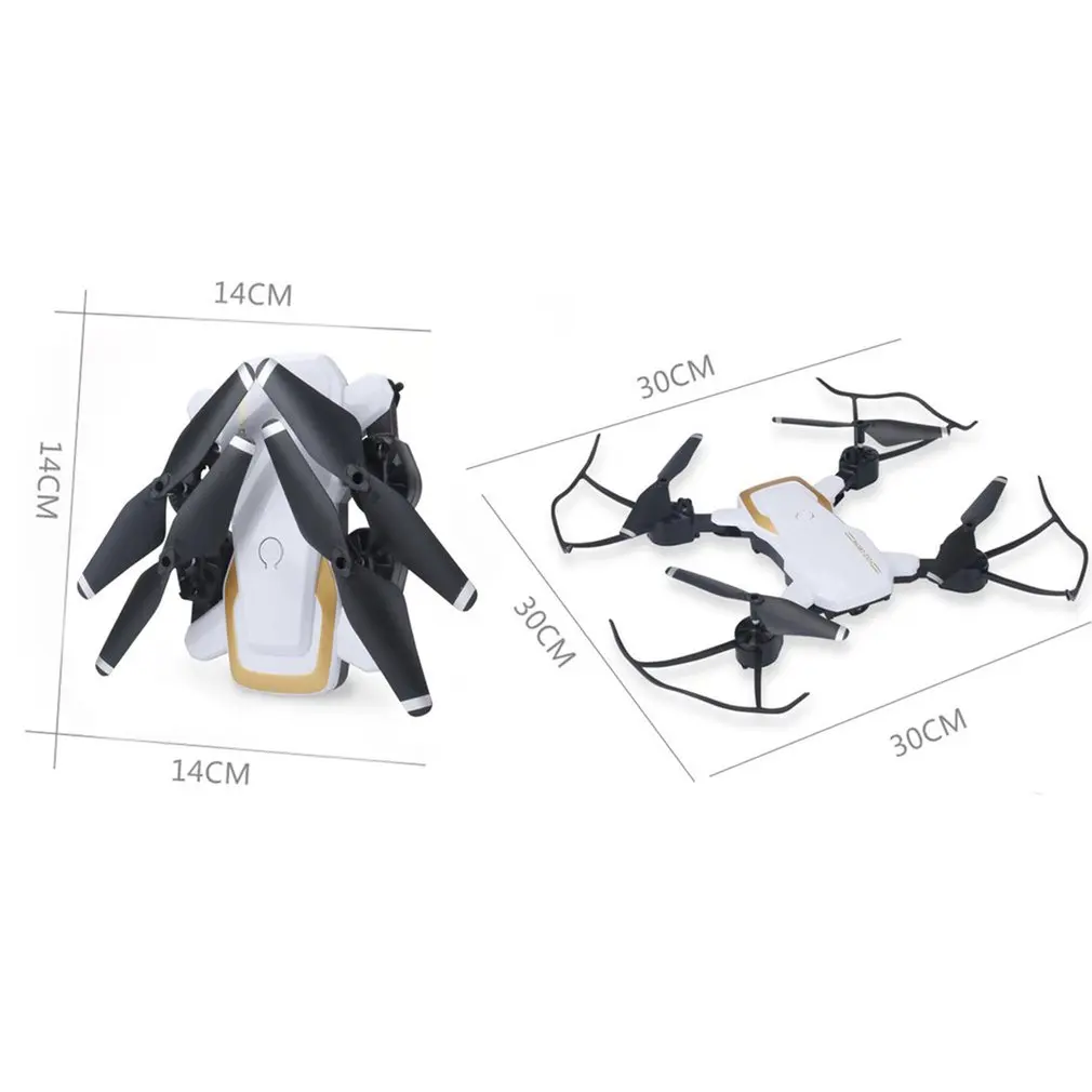 LF609 2,4G Wifi FPV Радиоуправляемый Дрон с камерой 0.3MP/2.0MP бесщеточный Радиоуправляемый квадрокоптер RTF складной 3D флип удерживающий головной убор дропшиппинг