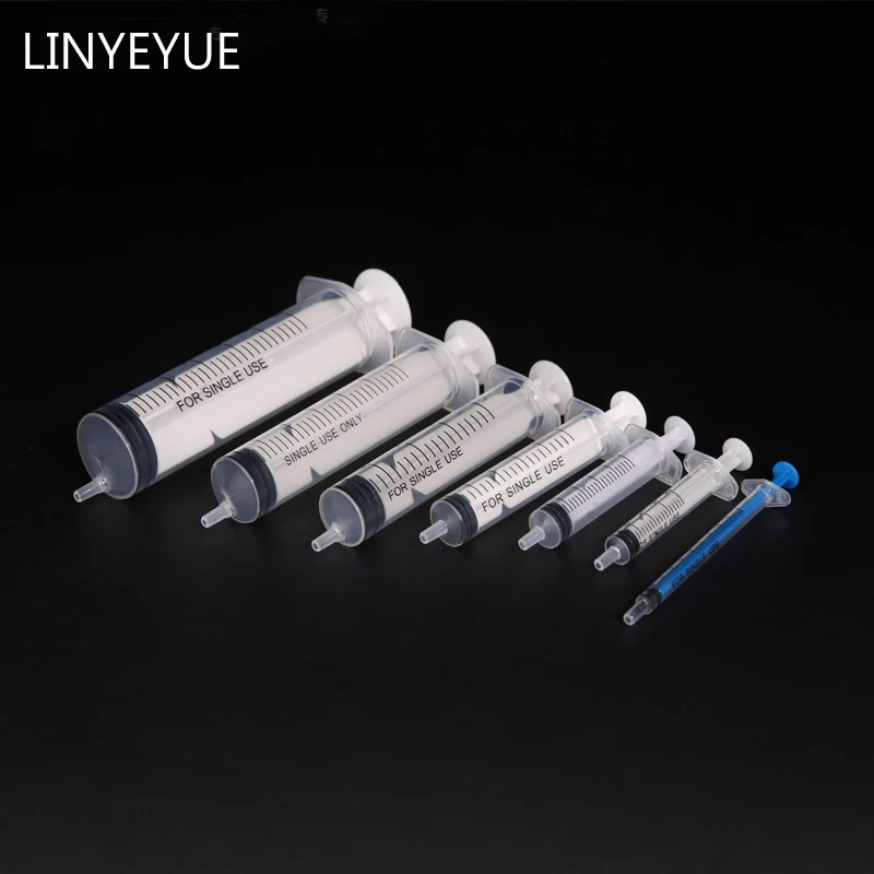 

100pcs/Pack Plastic Sterile syringe Sample injector Sampler for ink syringe Industrial Glue Tools Feeding device Pipette
