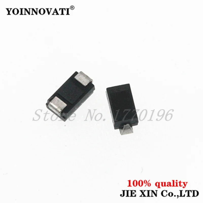 100 шт. SMA выпрямительный диод 1N5819 SS14 1N5822 SS34 SR160 SS16 1N5817 SS12 SR1100 SS110 SR360 SS36 SR240 SS24 SR2100 SS210