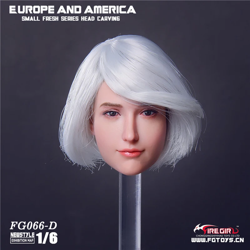 Игрушки Fire Girl FG066 в масштабе 1:6 Европейская и американская Милая женская резьба по