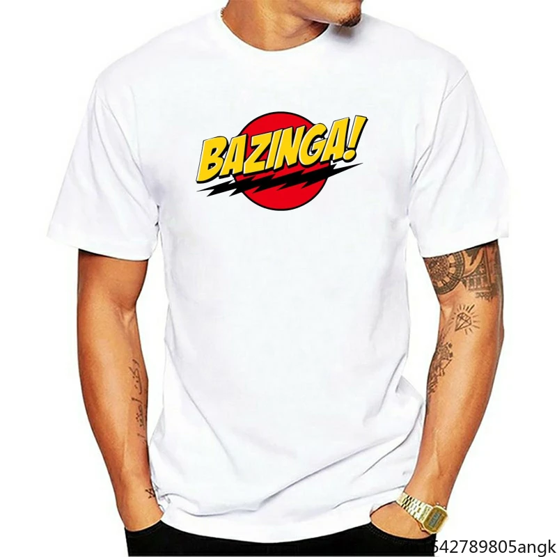

One Yona Bazinga Boys Cartoon Funny Print Hip Hop Comfortable Mens Tshirts Summer Short Sleeve