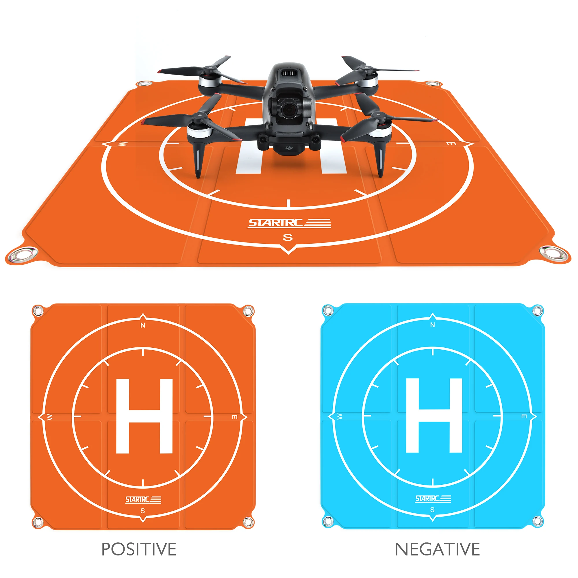 

1 pc Foldable Landing Pad for DJI Drone Quadcopte Universal 50cm Waterproof Parking for DJI Mavic Mini 2/Air 2 FPV Accessories