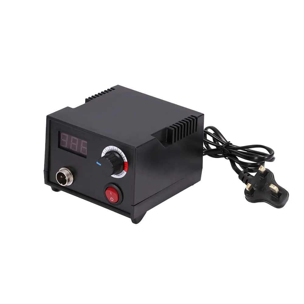 

220V UK Plug Wood Burner Pyrography Pen Burning Machine Gourd Crafts With Welding Adjustable Temperature Pyrography Machine