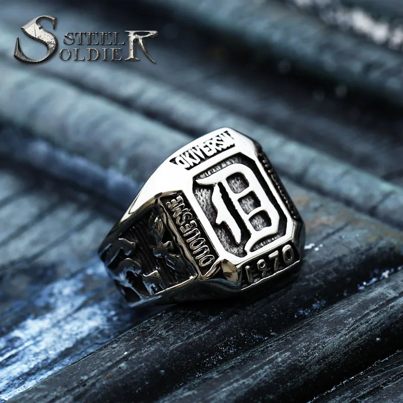 steel soldier vampire ring for men stainless quality women finger fashion jewelry | Rings
