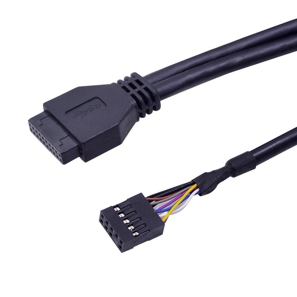 CHIPAL 20Pin 4 порта USB 3,0 концентратор PC Передняя панель кронштейн HD аудио 3,5 мм наушники микрофонный разъем для рабочего стола 3," дисковый отсек