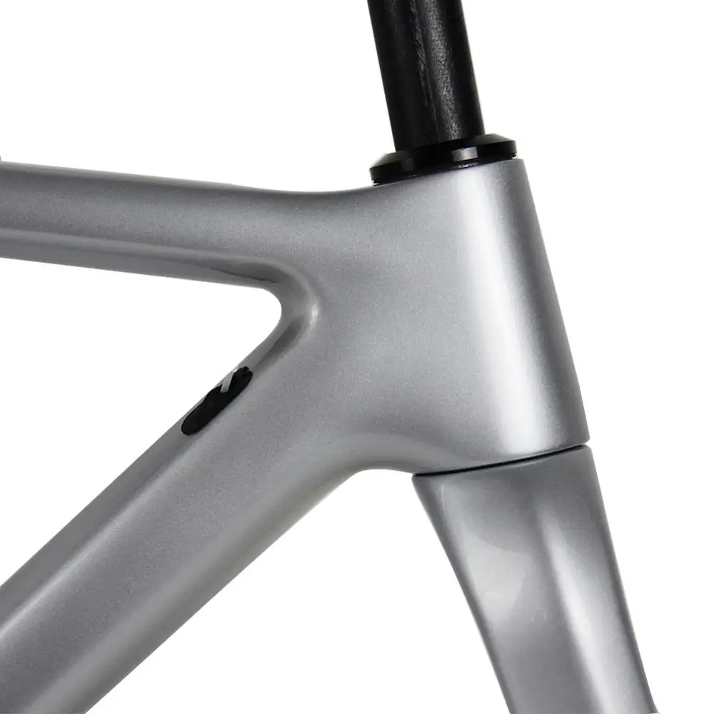 Карбоновая гравийная рама Spcycle карбоновая Cyclocross T1000 для горного и дорожного
