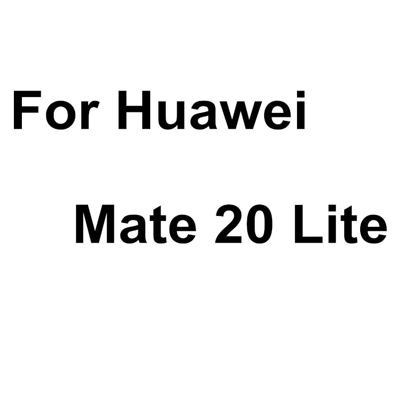 Mate 20 lite Пользовательские фото логотип Чехол из закаленного стекла для телефона для huawei P20 P30 Коврики 20 Lite Коврики 10 Pro Y7 Y9 чехол для Honor 10 V10 8x9 - Цвет: Mate 20 lite