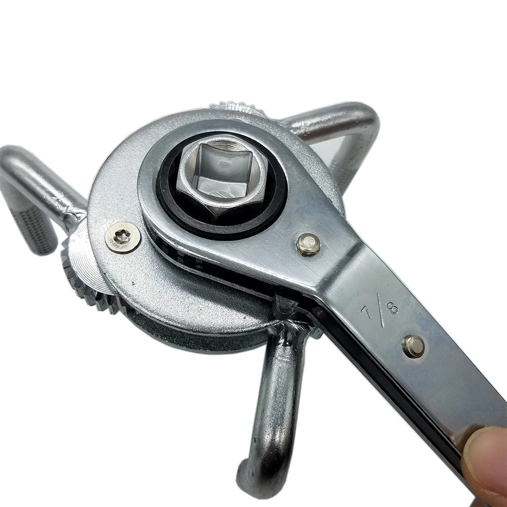 5 шт. метрический Смещенный динамометрический ключ SAE Набор Универсальный