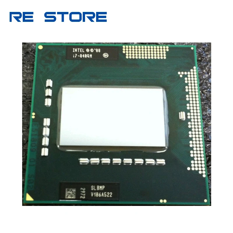 Четырехъядерный процессор Intel Core i7 840QM 1 86 ГГц для мобильных ноутбуков SLBMP Socket