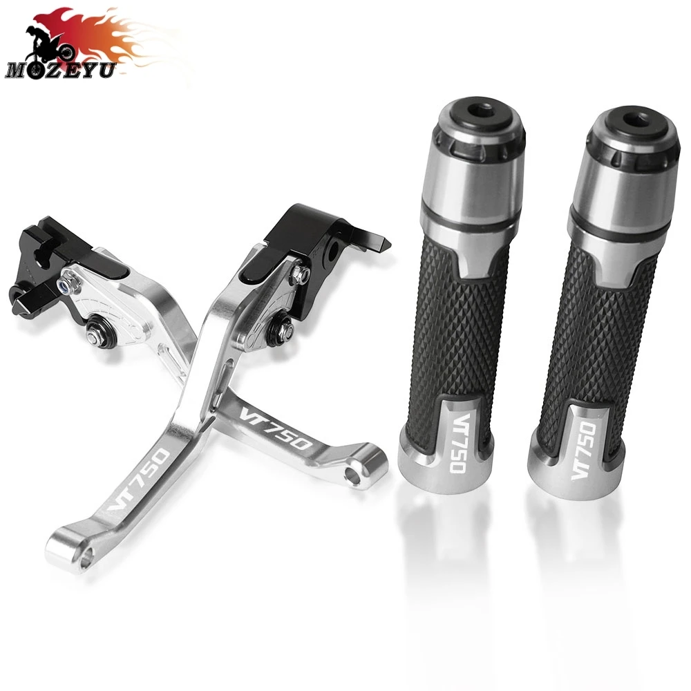 

C DACE Hand Brake Handle Clutch Levers Motorcycle Thruster Grip Handle Bar Cap End Plugs For HONDA VT750 CDACE 2001 2002 2003