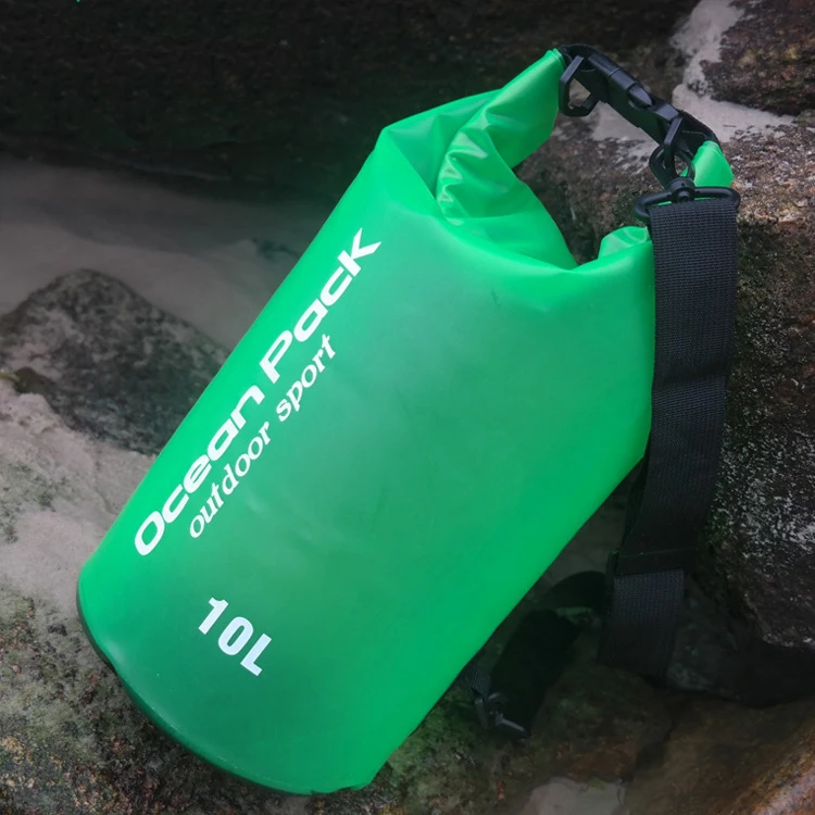 2L 5L 10L полупрозрачная водонепроницаемая сумка для хранения сухая сумка для плавания сумка для каноэ каяк Рафтинг Спорт на открытом воздухе кемпинг речной трекинг