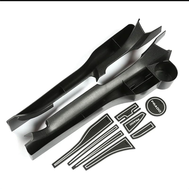 

Interior L&R Cup Holder Storage Box For Toyota Land Cruiser prado FJ120 2003 2004 2005 2006 2007 2008 2009 Car Accessories