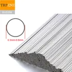 Трубка из нержавеющей стали 304, супертонкая трубка, внешний диаметр 0,3 мм-0,6 мм, Толщина стен 0,1 мм-0,4 мм, трубка с микродиаметром SUS304