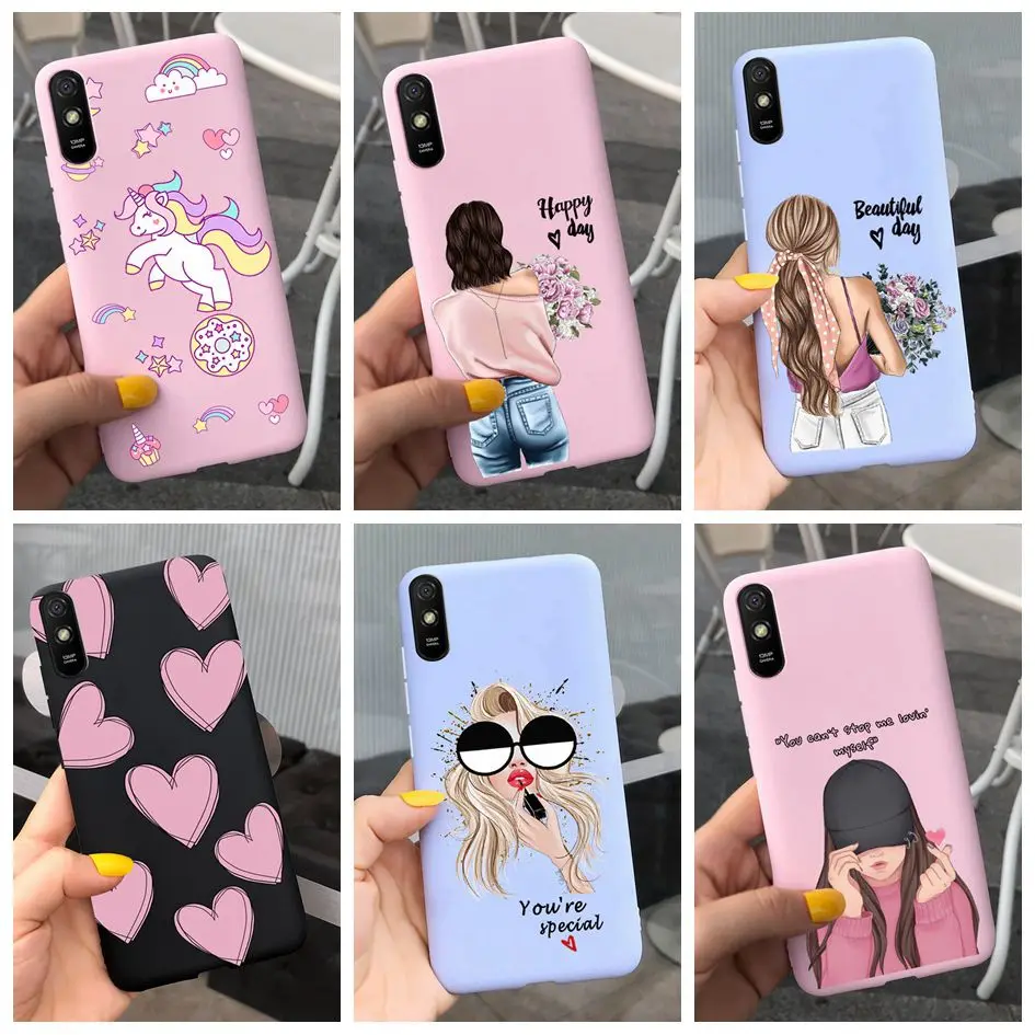 Чехол для Xiaomi Redmi 9A силиконовая задняя крышка телефона популярные Чехлы 8A 7A 6A 5A A6 A