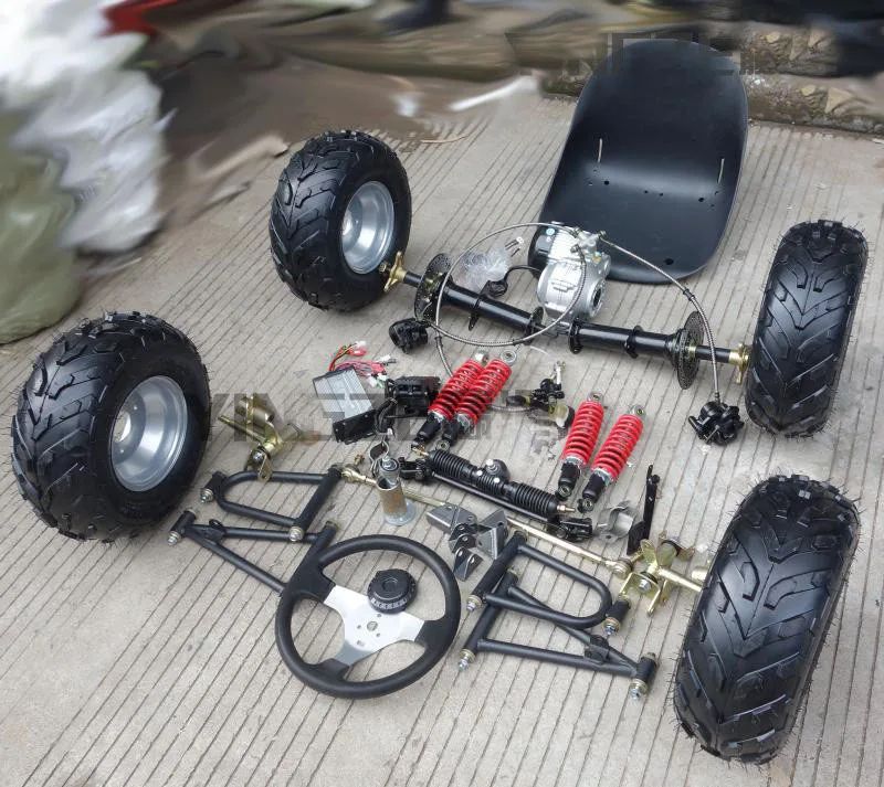 GO KART картинг ATV UTV передние маятники задний мост 60 в 1000 Вт Мотор рулевой редуктор