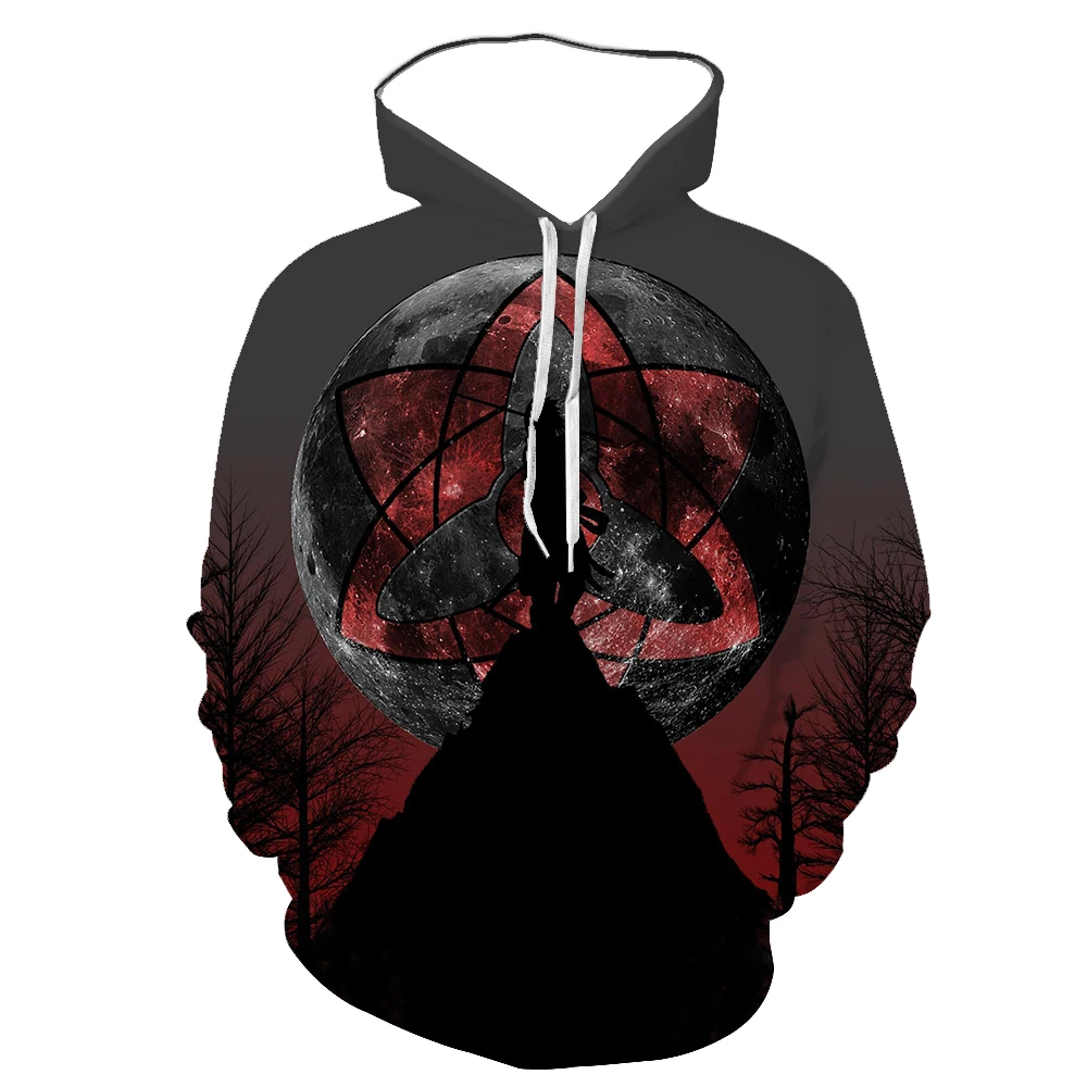 

2021Spring and Autumn Men's and Women's Hoodie Men's 3D Eye Print Sweatshirt Cosplay Harajuku Anime Pullover Casual Loose Top
