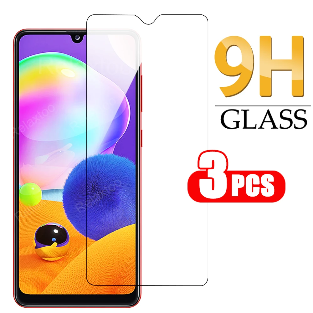 3 шт Для Samsung Galaxy A31 закаленное стекло защитное для A01 A21 SM A215 A21s A2171 защита