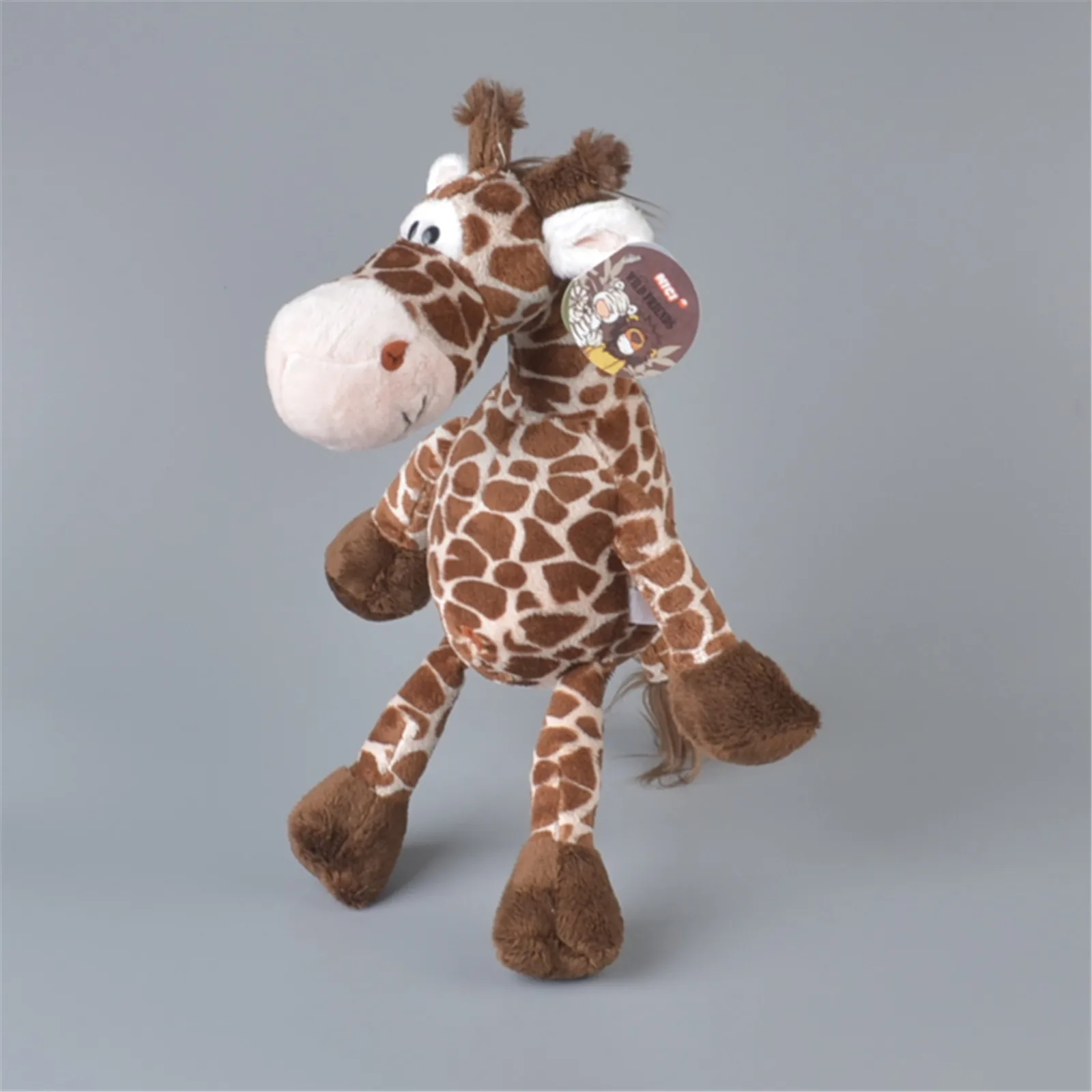 25 см-75 см темно Цвет лес Жираф Мягкие плюшевые игрушки детские куклы подарок