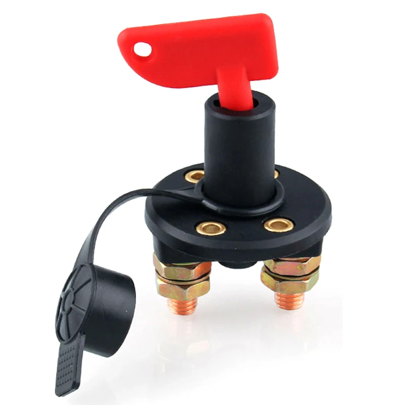 

Waterproof Marine Power Switch Auto Car Modify Rotary Isolator Disconnector Main Battery Cut Off Kill Switch For ATV Boat 300A