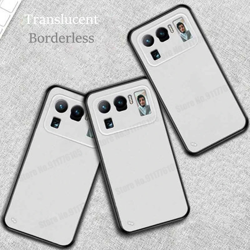 Матовый безрамочный чехол с кольцом-держателем для телефона Xiaomi 11 Ultra 10S 10T Lite