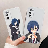 anime ichigo darling in the franxx phone case transparent for oppo r reno 9 11 17 3 4 s plus pro 15x k7