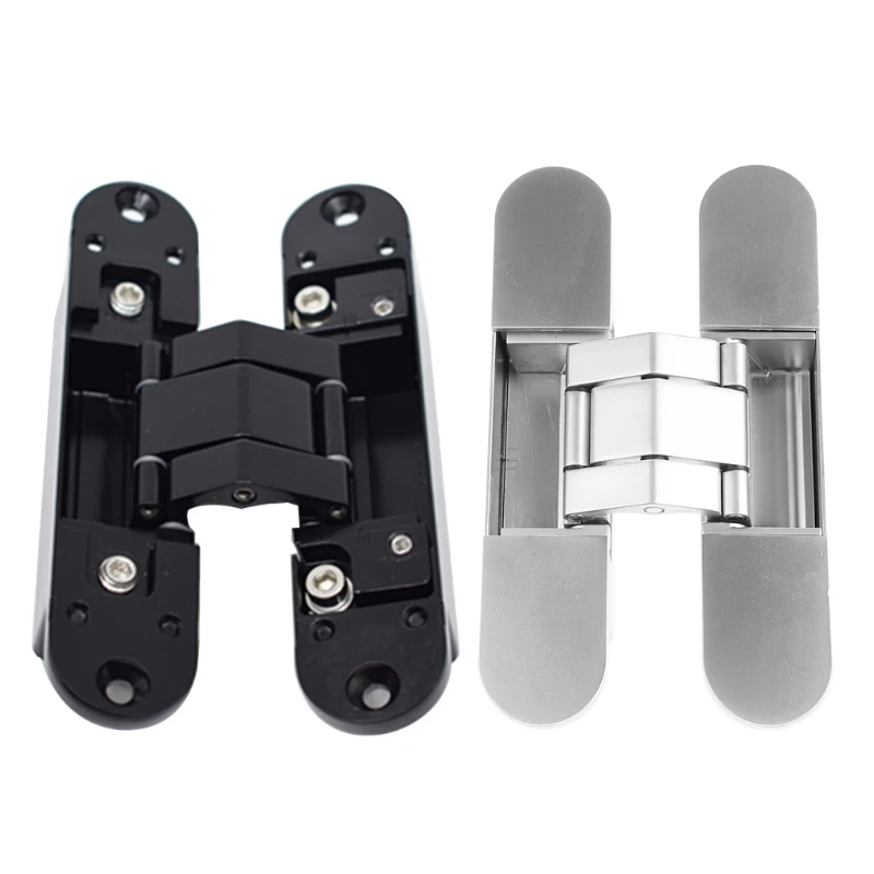 

3D adjustable hidden door hinge adjustable conceal hinge /invisible door hinge for 2 hinges