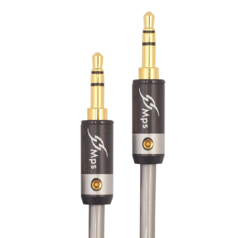 MPS 99.9997% Eagle Hi Fi OCC 24K позолоченный разъем 3 5 мм кабель AUX штекер аудио для
