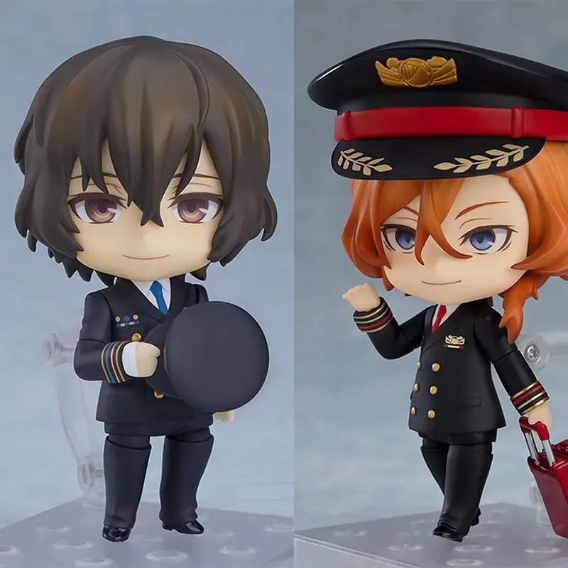 

Bungo Stray Dogs Nakahara Chuya 1414 Dazai Osamu 1415 PVC Action Figure Collectible Model Toy Gift