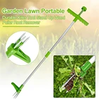 Портативный инструмент для удаления сорняков с длинной ручкой, садовый съемник для корней травы, для сада и двора, элементы для посадки