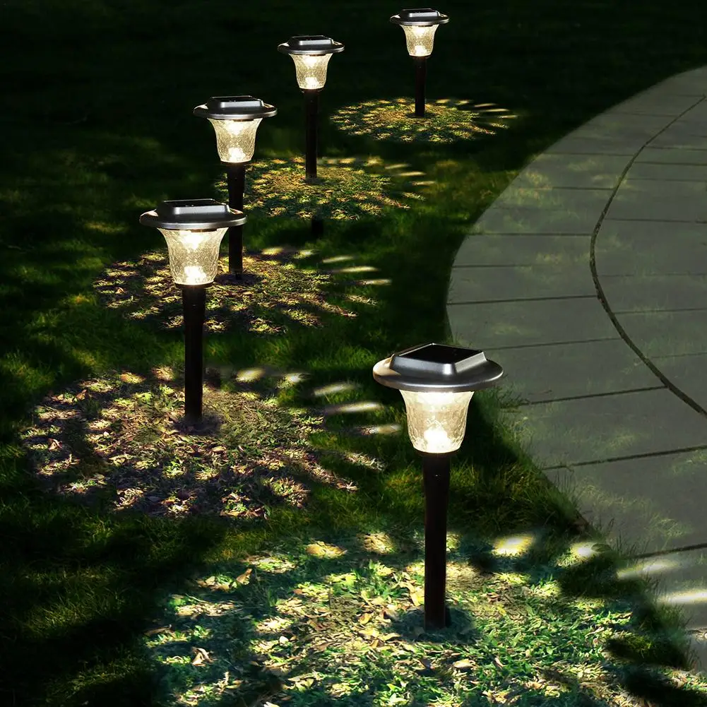 

Waterproof Solar Pathway Light Outdoor Garden Lawn Solar Powered LED Decoration Lights Suitable For Paving Sidewalks Paths Etc.