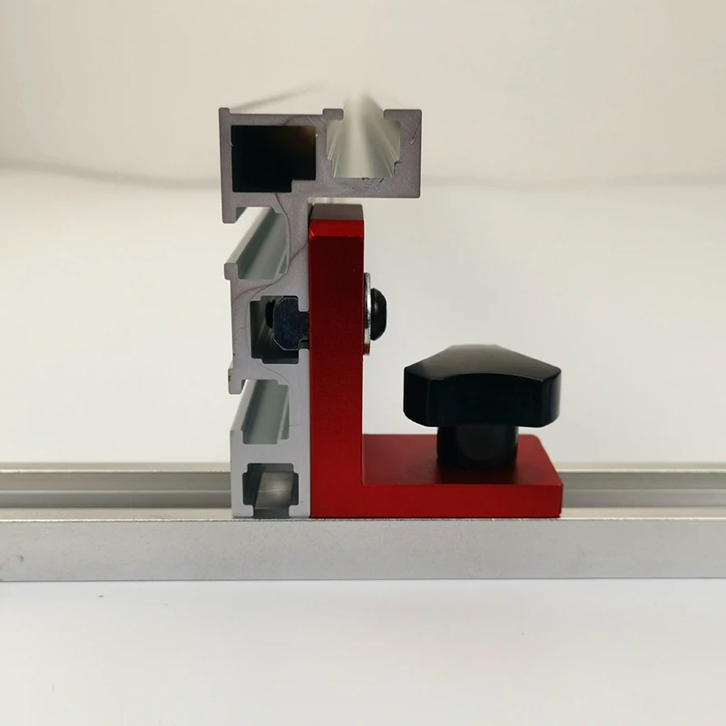 600/800 мм алюминиевый профиль 75 высота направляющая Т образная скользящая скоба