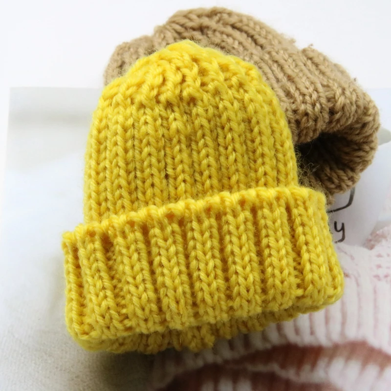 5 шт. стиль мини вязание шляпа DIY кукла декоративные принадлежности чехол для телефона сумка Одежда Искусство ремесло материал детское украшения для волос