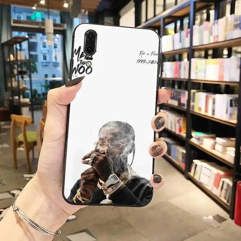 

Rapper Pop Smoke usa boy Phone Case For Huawei honor Mate P 10 20 30 40 Pro 10i 9 10 20 8 x Lite