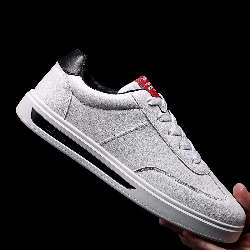 

2021 Spring And Autumn White Shoes Men's Shoes Men's Casual Shoes Fashion All-Match Sports Shoes Street Cool Men's Flat Shoes