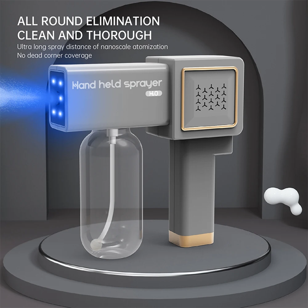 350 мл беспроводной электрический дезинфицирующий опрыскиватель синий