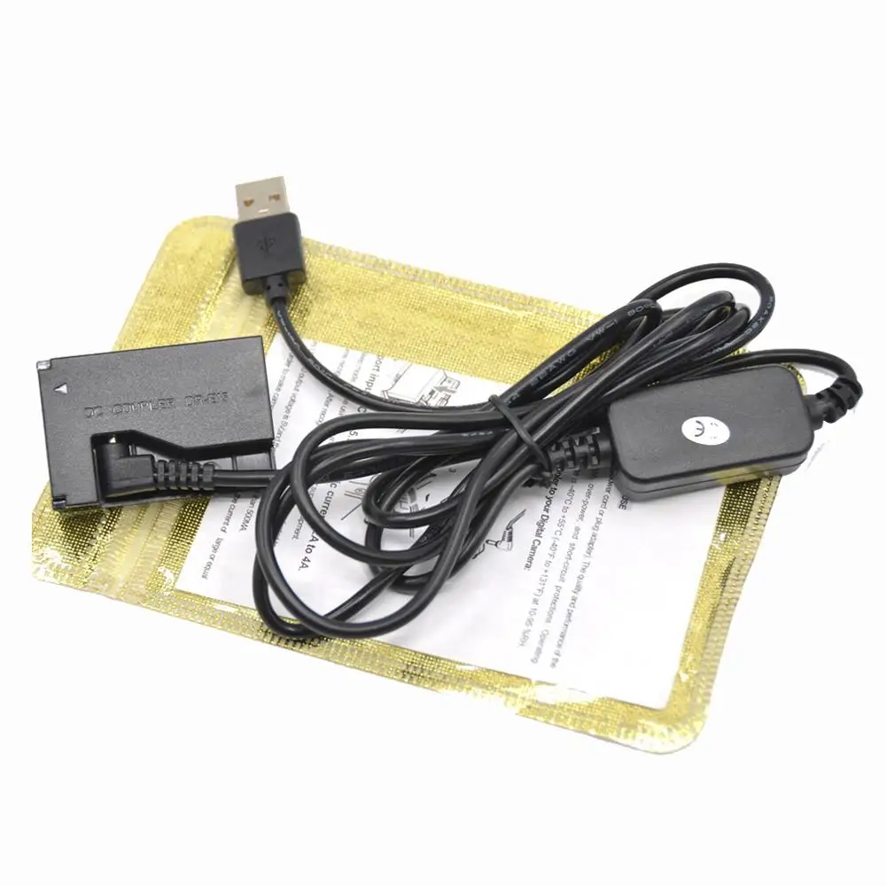 Зарядное устройство с usb кабелем для подзарядки и внешним аккумулятором Canon EOS 100D