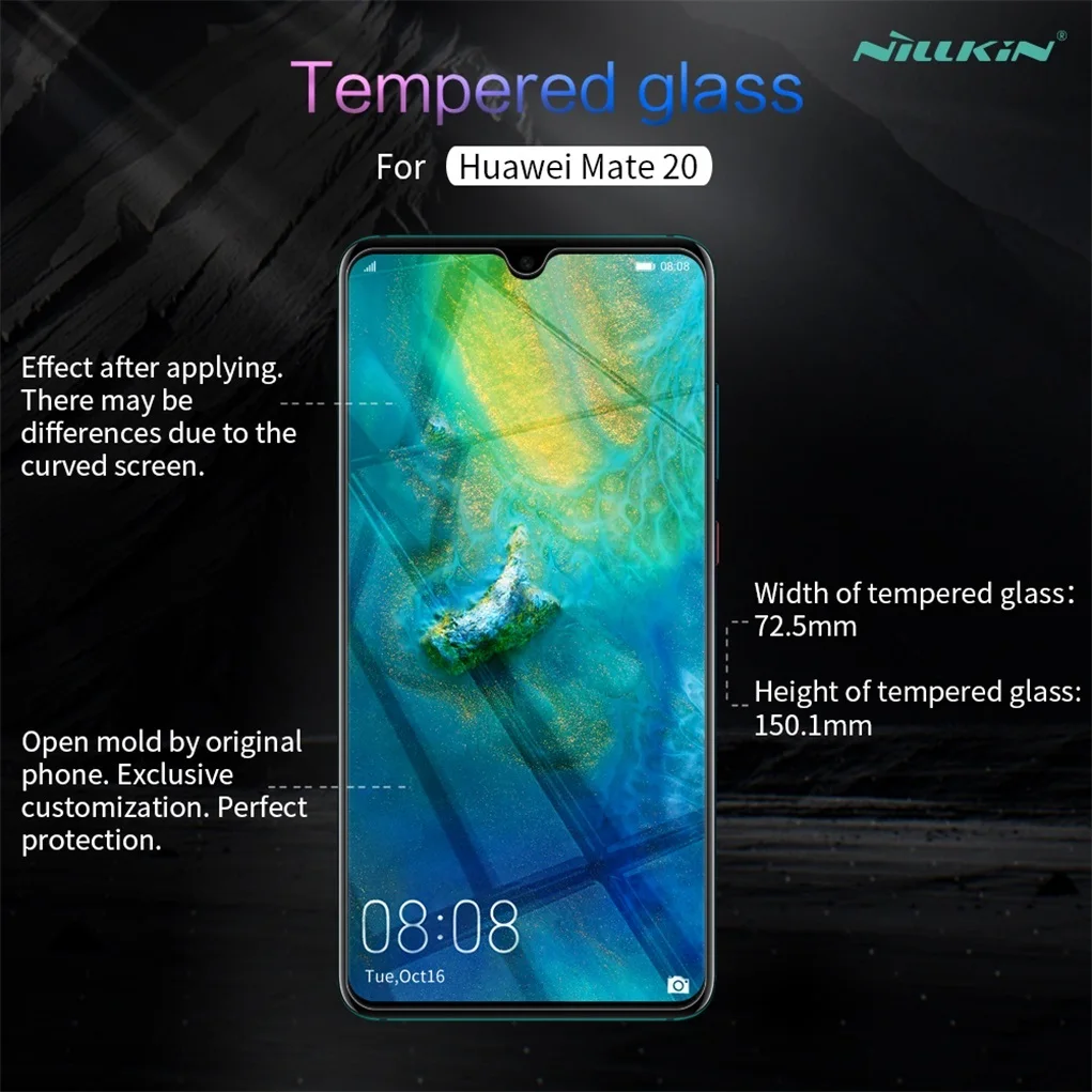 Huawei mate 20/20X 9H HD закаленное стекло Nillkin H+ Pro 0,2 мм прозрачный экран протектор для huawei mate 20 X пленка