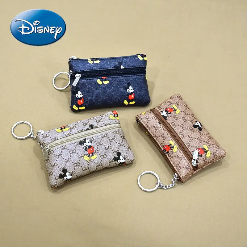 

Disney Cartoon Mickey Mouse Coin Purse Fashion Key Case Mini Coin Purse Small and Lightweight Ladies Small Bag