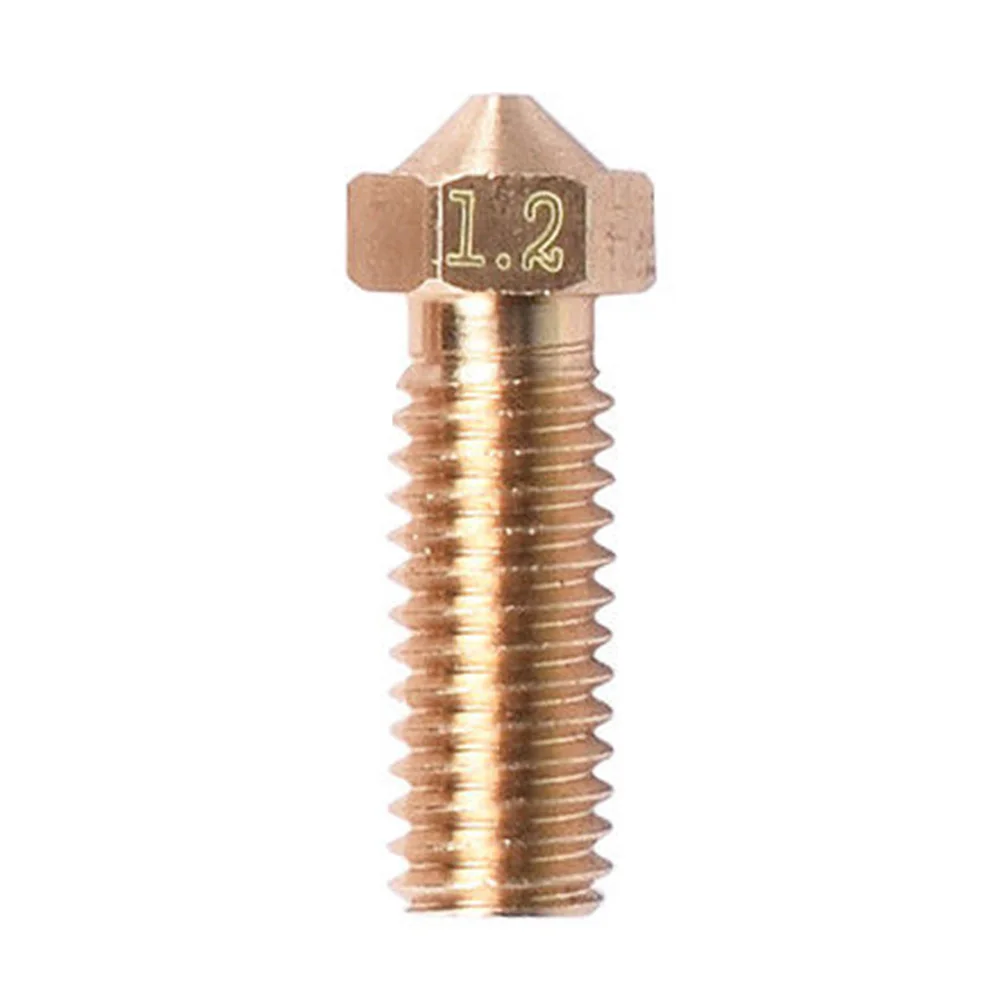 5 шт. сопло вулкана 3D удлиненная латунная экструдер 1 2 мм для 75 мм|Компьютерные