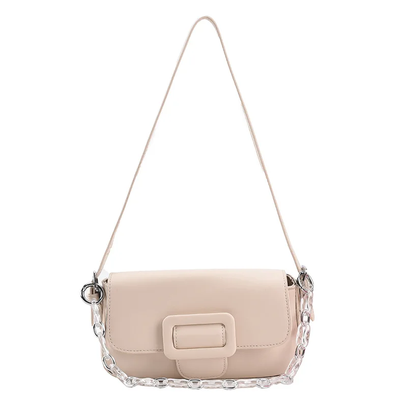 

2021 Summer New Women Messenger Bag Simple Classic Texture Creative Design Leather Daily Candy Shoulder Crossbody Handbags