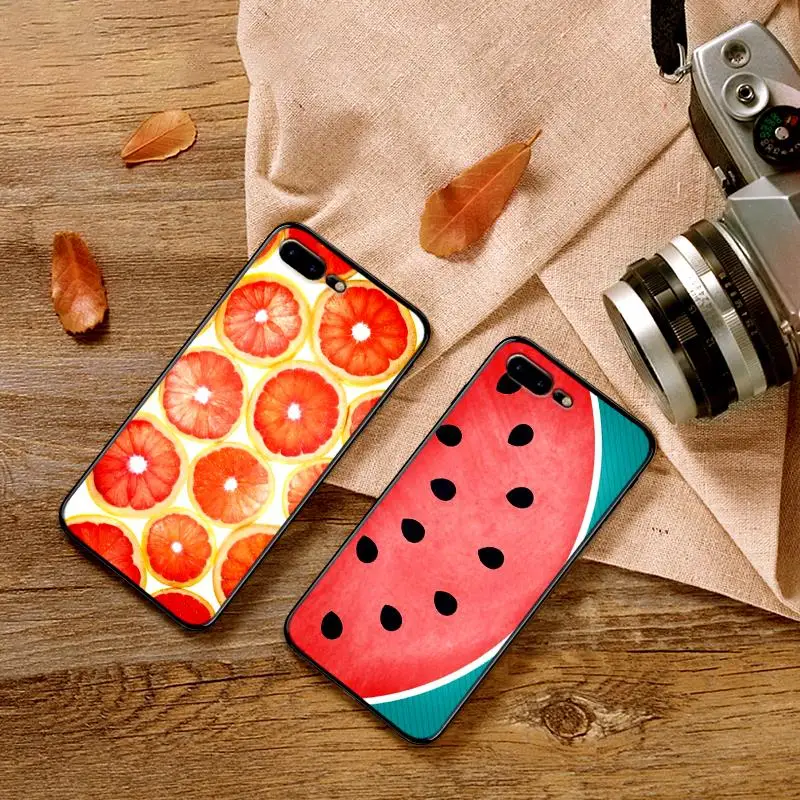 For Xiaomi Redmi Pro 6 Note 5 8 K20 7 4X 5A 16G 32G GO 7A Silicone Phone Case Cartoon fruit | Мобильные телефоны и