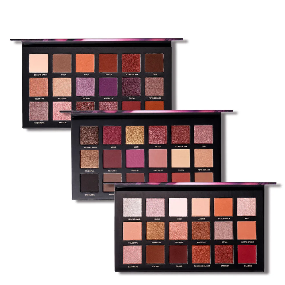 Тени для век Dancing 18 пигментированных нюдовых теней матовые мерцающие глаза тени